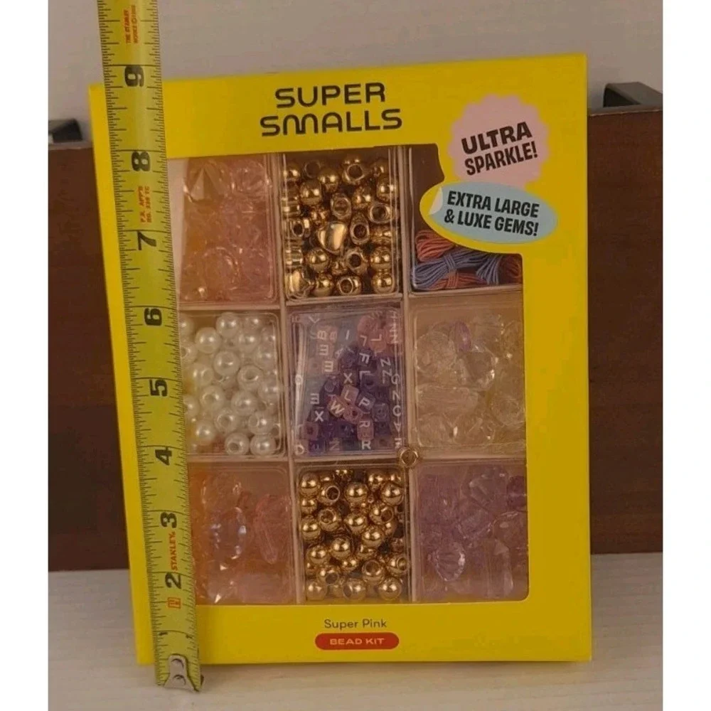 Super Smalls Rainbow Bead Kit for Kids Jewelry Making New In Box